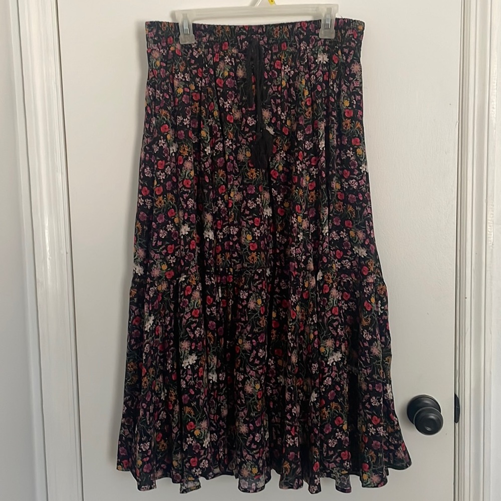 Torrid boho maxi skirt size 1
